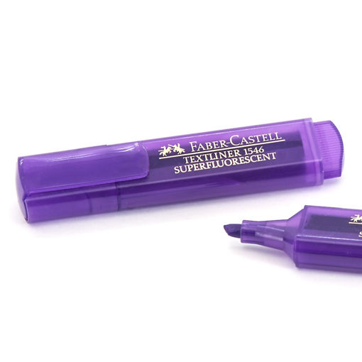 Picture of FABER CASTELL HIGHLIGHTER SMOOTH PURPLE